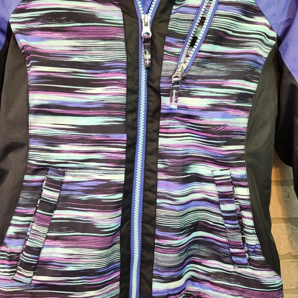 STOIC Girls Winter Coat Hooded Full Zip Jacket Fleece Lined Size Small 7-8 - Picture 10 of 14